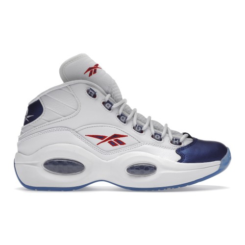 Кроссы Reebok Question Mid Blue Toe (2022) - мужская сетка размеров