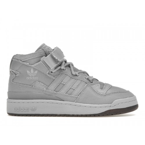 Кроссы adidas Forum Mid Ivy Park Rodeo Halo Silver - мужская сетка размеров