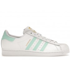 adidas Superstar White Clear Mint