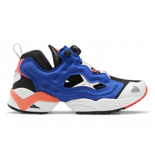 Кроссы Reebok Instapump Fury 95 Royal Black Neon Cherry - мужская сетка размеров