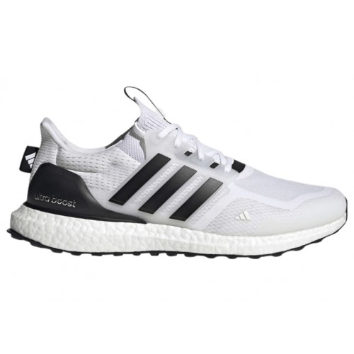 Кроссы adidas Ultra Boost 5.0 DNA White Black - мужская сетка размеров