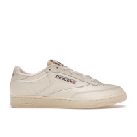 Кроссовки Reebok Club C 85 Chalk Alabaster Maroon