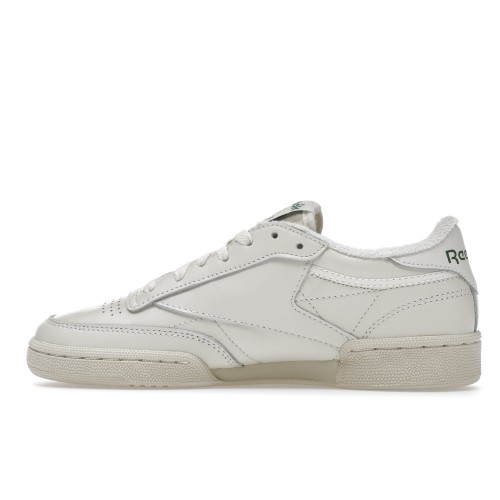 Кроссы Reebok Club C 85 Vintage Chalk Green (W) - женская сетка размеров