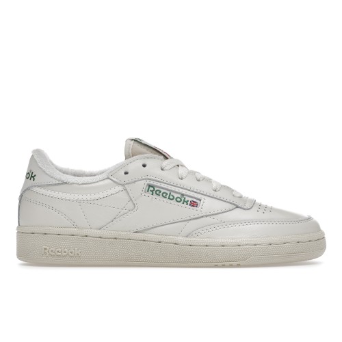 Кроссы Reebok Club C 85 Vintage Chalk Green (W) - женская сетка размеров
