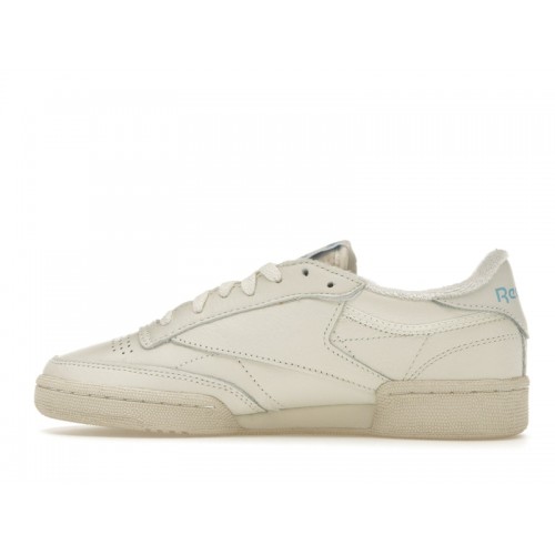 Reebok Wmns Club C 85 Chalk Sky Blue - женская сетка размеров