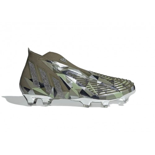 Мужские футбольные бутсы adidas Predator Edge Crystal+ FG Focus Olive