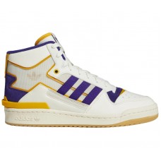 Кроссовки adidas Forum Exhibit Mid Inside Out White Purple Gold