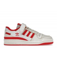 Женские adidas Forum 84 Low Off White Vivid Red Footwear White (W)
