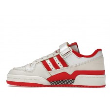 Женские adidas Forum 84 Low Off White Vivid Red Footwear White (W)