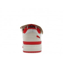 Женские adidas Forum 84 Low Off White Vivid Red Footwear White (W)