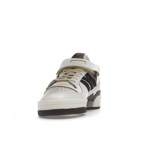 Кроссы adidas Forum 84 Low Off White Brown - мужская сетка размеров