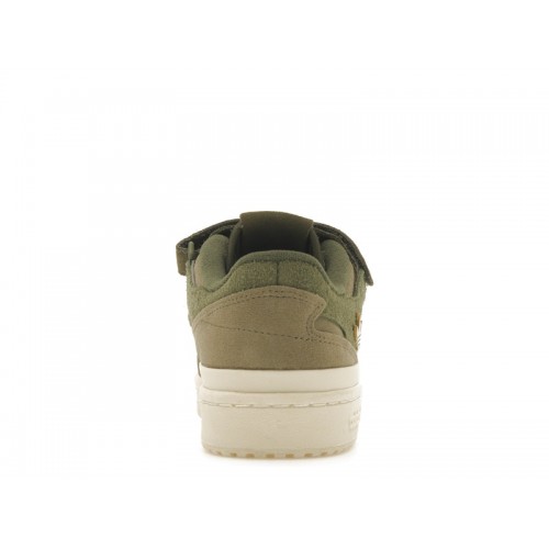 Кроссы adidas Forum 84 Low Green Suede (W) - женская сетка размеров