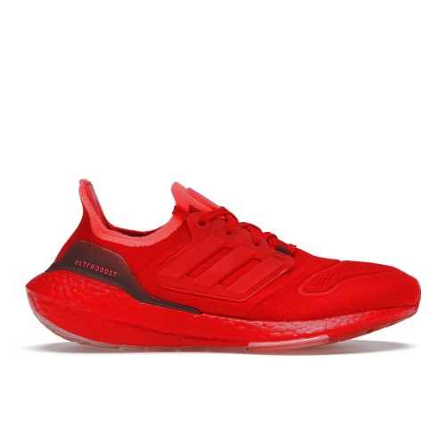 Кроссы adidas Ultra Boost 22 Vivid Red Turbo - мужская сетка размеров