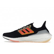 Кроссовки adidas Ultra Boost 22 Black Turbo Flash Orange