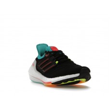 adidas Ultra Boost 22 Black Turbo Mint Rust