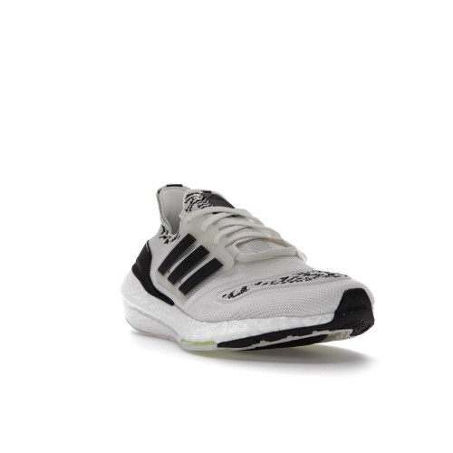 Кроссы adidas Ultra Boost 22 Non Dyed Zebra - мужская сетка размеров