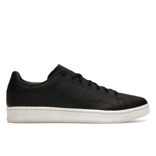 Кроссы adidas Stan Smith H Black Chalk White - мужская сетка размеров