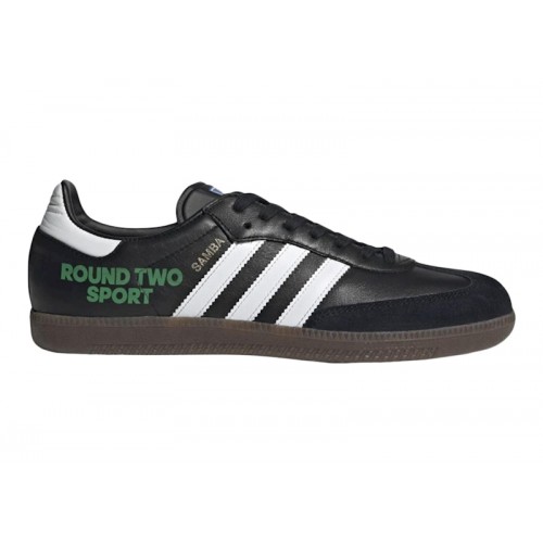 Кроссы adidas Samba Round Two Sport Black - мужская сетка размеров