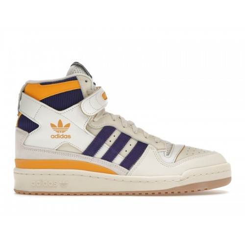 Кроссы adidas Forum 84 High Collegiate Purple Collegiate Gold - мужская сетка размеров