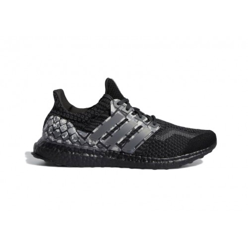 Кроссы adidas Ultra Boost 5.0 DNA Black Python - мужская сетка размеров