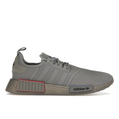 Кроссы adidas NMD R1 Grey Three Grey Boost - мужская сетка размеров