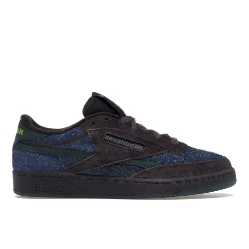 Кроссы Reebok Club C Revenge Brain Dead Purple Abyss - мужская сетка размеров