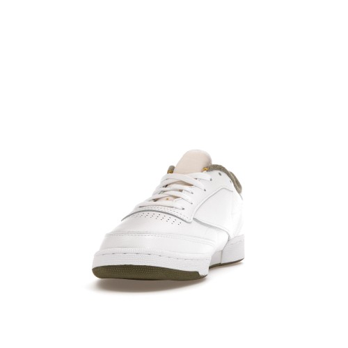 Кроссы Reebok Club C JJJJound White Olive - мужская сетка размеров