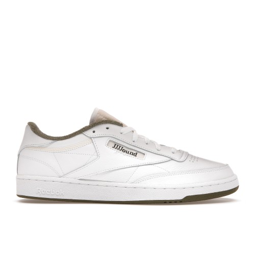 Кроссы Reebok Club C JJJJound White Olive - мужская сетка размеров