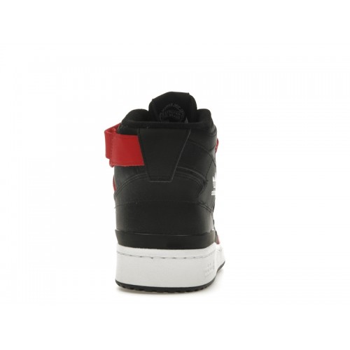 Кроссы adidas Forum Mid Better Scarlet Cloud White Core Black - мужская сетка размеров