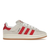 Женские кроссовки adidas Campus 00s Crystal White Better Scarlet (W)