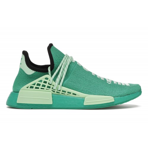 Кроссы adidas NMD Hu Pharrell Green Complexland - мужская сетка размеров