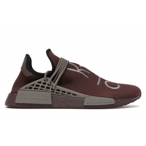 Кроссы adidas NMD Hu Pharrell Chocolate - мужская сетка размеров