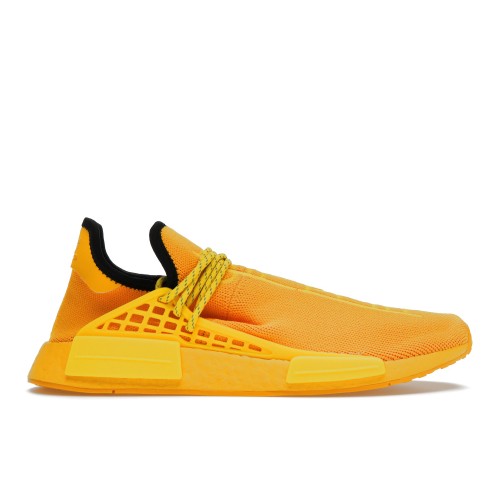 Кроссы adidas NMD Hu Pharrell Extra Eye Yellow - мужская сетка размеров