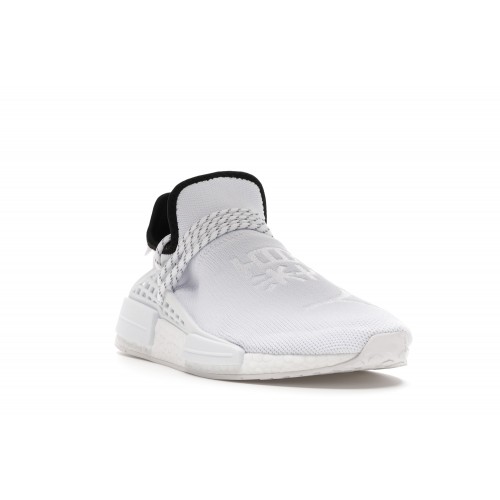 Кроссы adidas NMD Hu Pharrell Extra Eye White - мужская сетка размеров