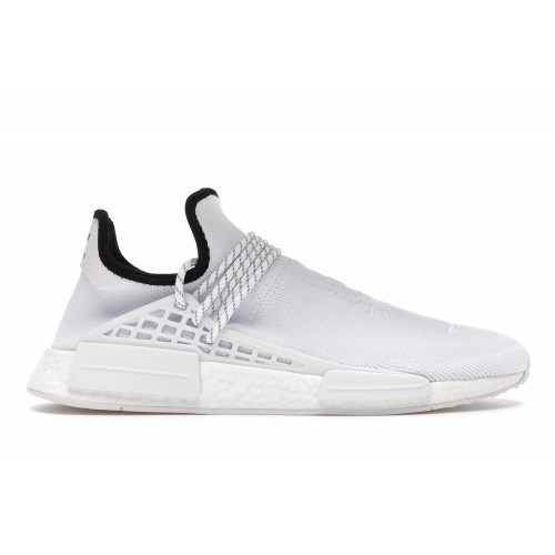 Кроссы adidas NMD Hu Pharrell Extra Eye White - мужская сетка размеров