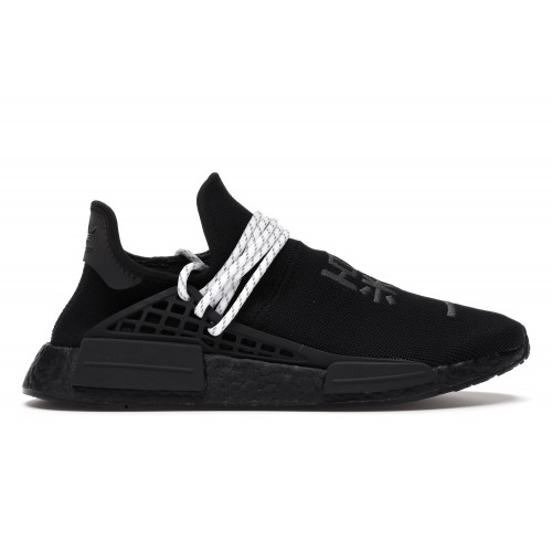 Кроссы adidas NMD Hu Pharrell Black - мужская сетка размеров