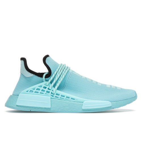 Кроссы adidas NMD Hu Pharrell Williams Clear Aqua - мужская сетка размеров