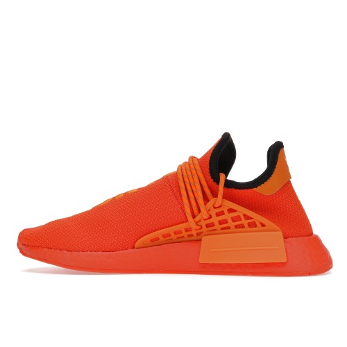 Кроссы adidas NMD HU Pharrell Orange - мужская сетка размеров