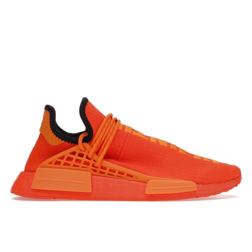 Кроссы adidas NMD HU Pharrell Orange - мужская сетка размеров