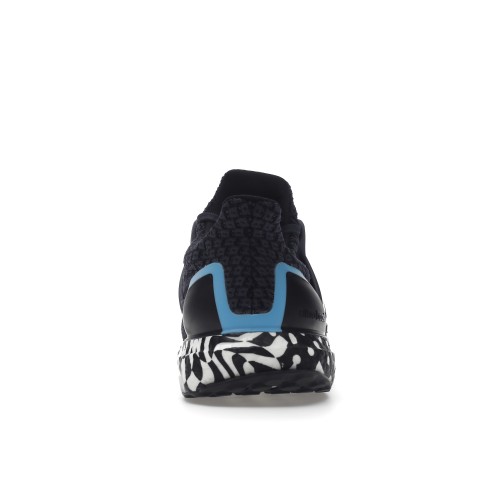 Кроссы adidas Ultra Boost 5.0 DNA Navy Black White Patterned Midsole - мужская сетка размеров