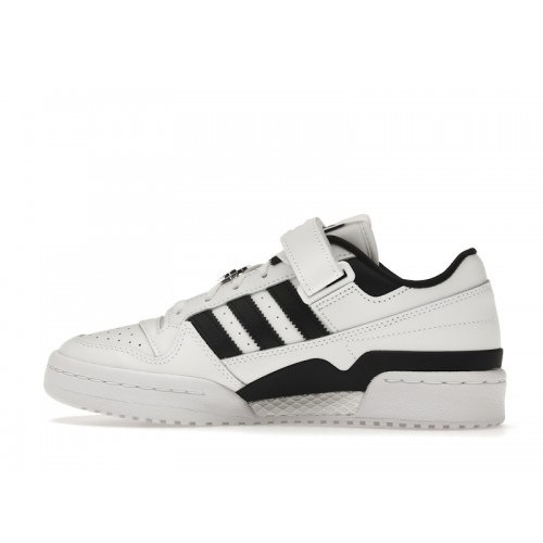 Кроссы adidas Forum Low Cloud White Core Black (W) - женская сетка размеров