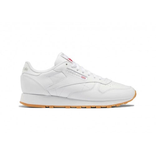 Кроссы Reebok Classic Leather Footwear White Gum - мужская сетка размеров