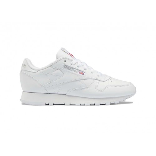 Кроссы Reebok Classic Leather Footwear White Pure Grey 3 (W) - женская сетка размеров