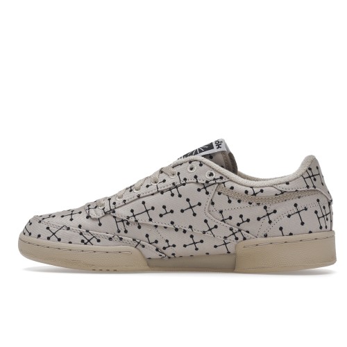 Кроссы Reebok Club C 85 Eames Dot Pattern - мужская сетка размеров