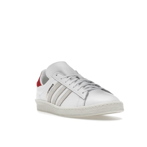 Кроссы adidas Campus 80s Kith Classics White Red - мужская сетка размеров