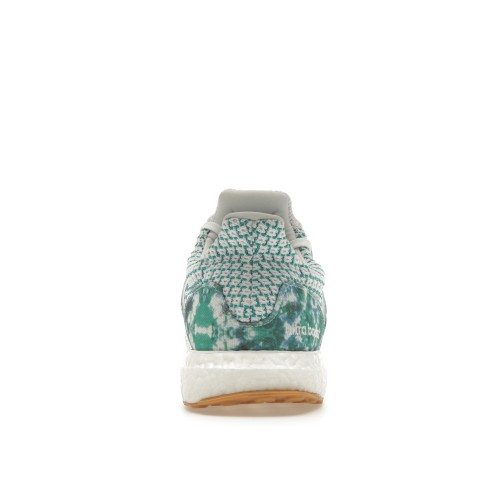 Кроссы adidas Ultra Boost 5.0 DNA Cloud White Green - мужская сетка размеров