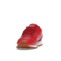 Кроссовки Reebok Classic Leather Red Footwear White