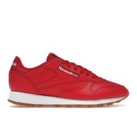 Кроссовки Reebok Classic Leather Red Footwear White