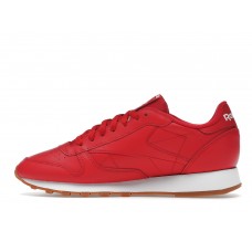 Кроссовки Reebok Classic Leather Red Footwear White