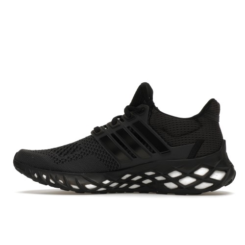 Кроссы adidas Ultra Boost Web DNA Black White - мужская сетка размеров